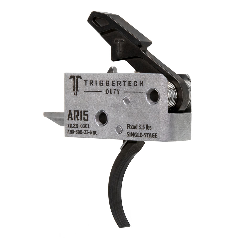 AR-15 Duty Trigger Traditional Curved single-stage (3.5lbs)